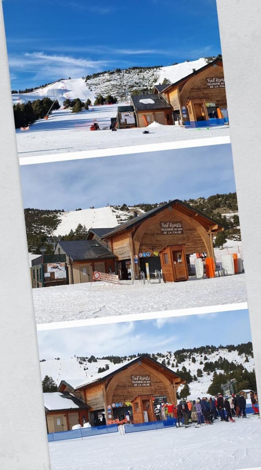 Apt Cosy, 4 Pers, Plein Centre Ville, Parking Offert Font-Romeu-Odeillo-Via المظهر الخارجي الصورة